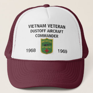 Gorra De Camionero 237o COMANDANTE MESH HAT de los AVIONES de DUSTOFF