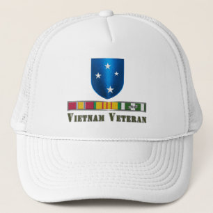 Gorra De Camionero 23.ª División de Infantería Veterana de Vietnam