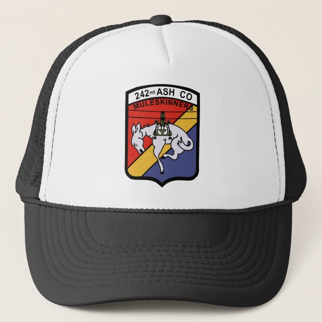 Gorra De Camionero 242o ASH Company Muleskinners (Anverso)