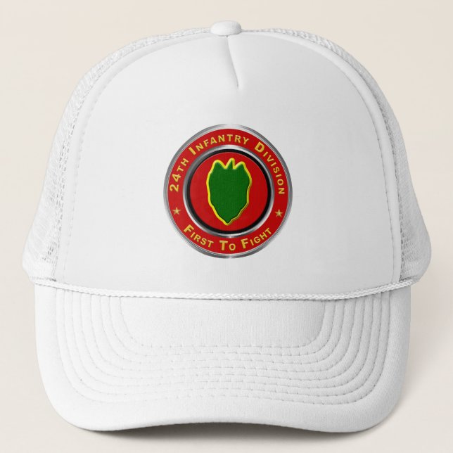 Gorra De Camionero 24.ª División de Infantería (Anverso)