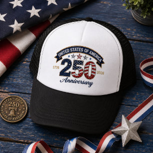 Gorra De Camionero 250º aniversario de Estados Unidos 1776-2026