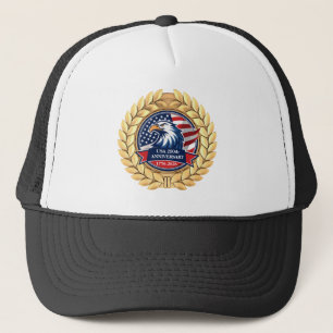 Gorra De Camionero 250º Aniversario USA Patriótico 1776–2026
