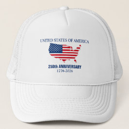 Gorra De Camionero 250 Aniversario de EE. UU.