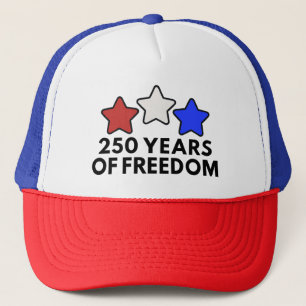 Gorra De Camionero 250 Años de Libertad Patriótica