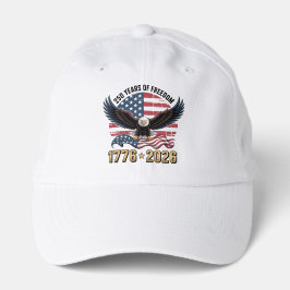 Gorra De Camionero 250 Años de Libertad Patriótico 1776-2026
