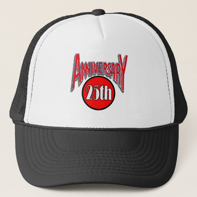 Gorra De Camionero 25to aniversario 2 (Anverso)