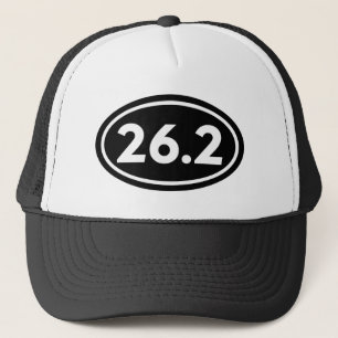 Gorra De Camionero 26,2 Óvalo del maratón (#GEO1)