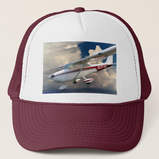 Gorra De Camionero 2976U que desciende Cessna 172 (Anverso)
