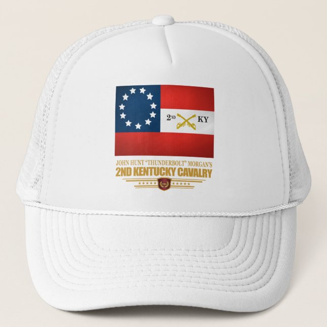 Gorra De Camionero 2.ª Kentucky Cavalry CSA (Anverso)