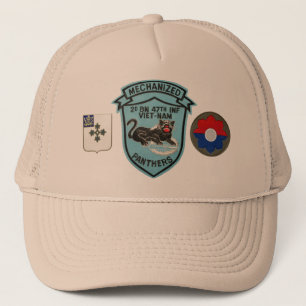 Gorra De Camionero 2/47o Malla-Detrás H del remiendo de las panteras