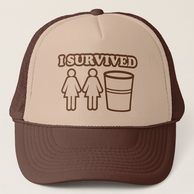 Gorra De Camionero 2 chicas 1 taza (Anverso)