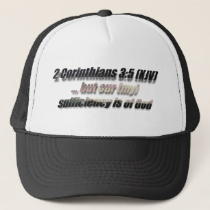 Gorra De Camionero 2 Cor 3:5