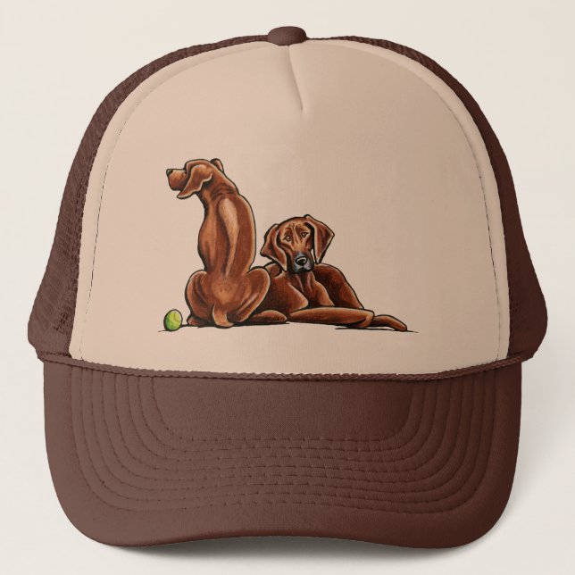 Gorra De Camionero 2 Ridgebacks Rhodes (Anverso)