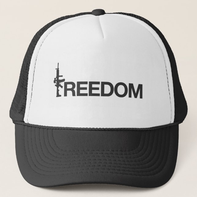 Gorra De Camionero 2do Ropa de la enmienda - AR-15 (Anverso)