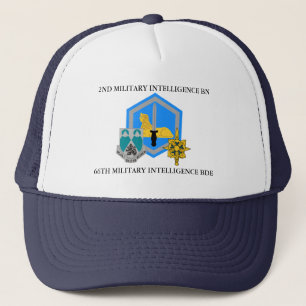 GORRA DE CAMIONERO 2ND MILITARY INTELLIGENCE BN 66TH M I BDE