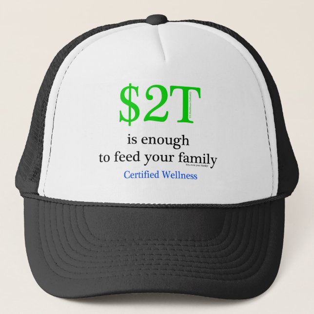 Gorra De Camionero $2T es bastante (Anverso)