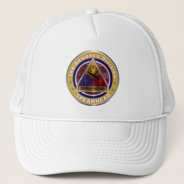 Gorra De Camionero 3ª División Acorazada “Spearhead” (Anverso)