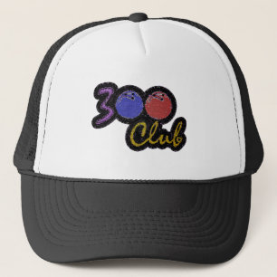 GORRA DE CAMIONERO 300 CLUB PERFECTO JUEGO EN BOWLING