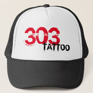 GORRA DE CAMIONERO 303TATTOO TRUCKER HAT PARA TODOS