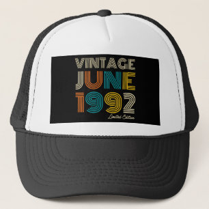 Gorra De Camionero 30.º cumpleaños Vintage edición limitada de junio 