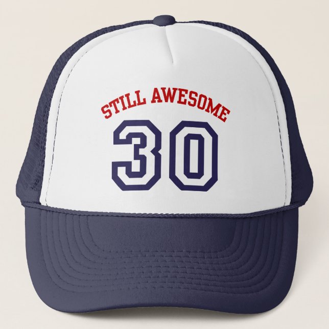 Gorra De Camionero 30 cumpleaños (Anverso)