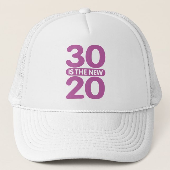 Gorra De Camionero 30 es el nuevo 20 (Anverso)