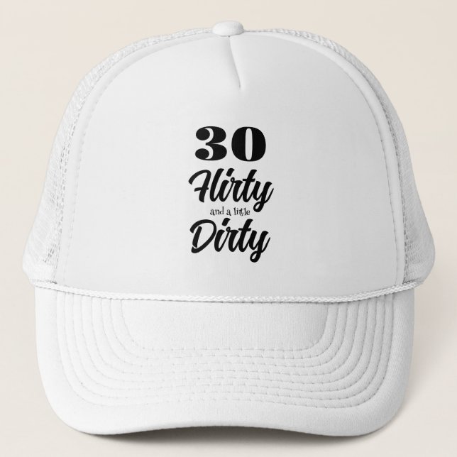 Gorra De Camionero 30 Flirty Trucker Hat (Anverso)