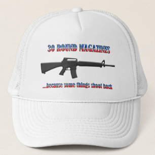 Gorra De Camionero 30 Revistas Redondas - Segunda Enmienda