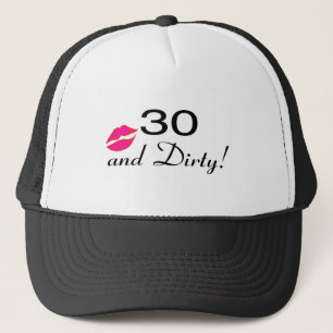 Gorra De Camionero 30 y labios sucios