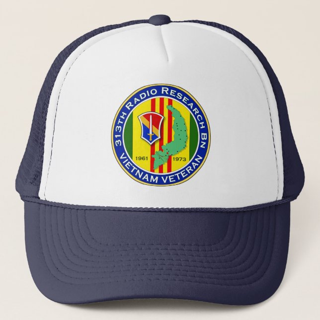 Gorra De Camionero 313o Bn 2 del RR - ASA Vietnam (Anverso)
