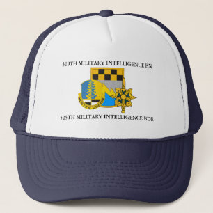 GORRA DE CAMIONERO 319º BATTALÓN DE INTELIGENCIA MILITAR 525º BDE