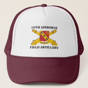 GORRA DE CAMIONERO 319TH ARTILLERÍA DE CAMPAÑA AEROTRANSPORTADA