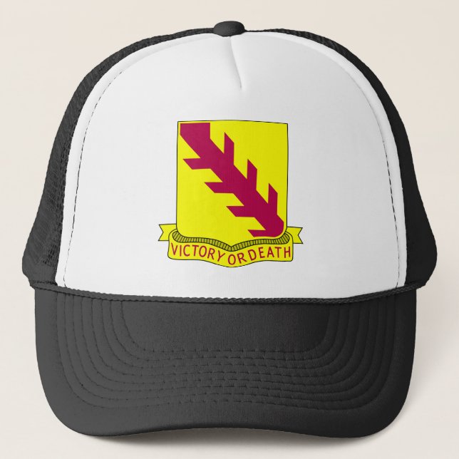 Gorra De Camionero 32do Armadura (Anverso)