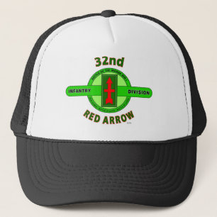 Gorra De Camionero 32do DIVISIÓN de INFANTERÍA "FLECHA ROJA "