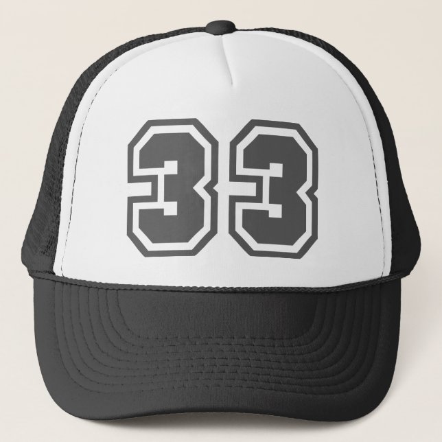 GORRA DE CAMIONERO 33 (Anverso)