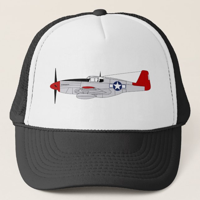 Gorra De Camionero 332nd Fighter Group - Red Tails - Tuskegee Airmen (Anverso)