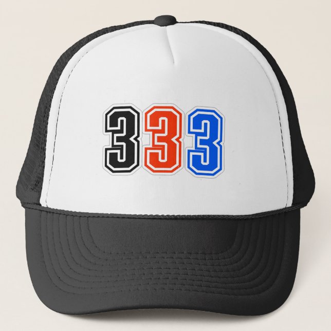 GORRA DE CAMIONERO 333 (Anverso)