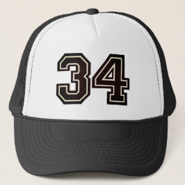 Gorra De Camionero 34.ª fiesta de cumpleaños