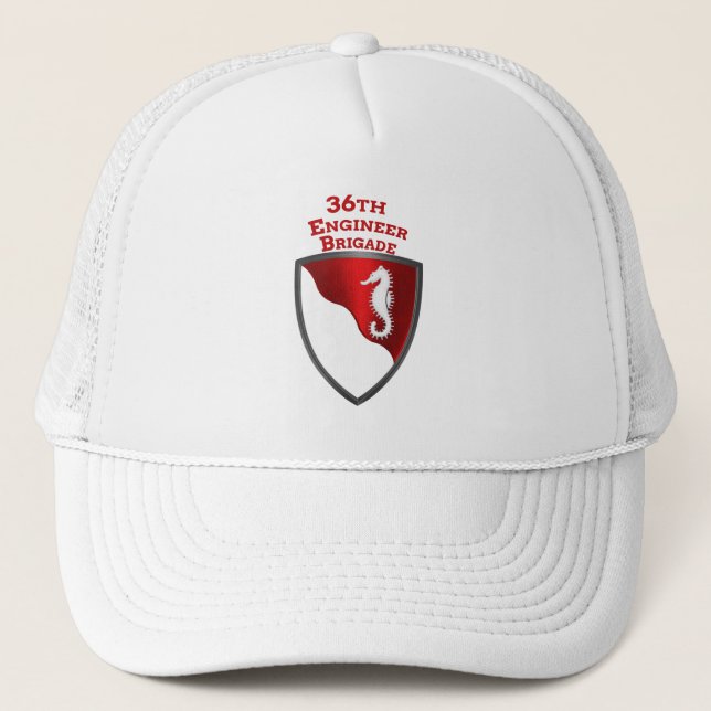 Gorra De Camionero 36.ª brigada de ingenieros (Anverso)