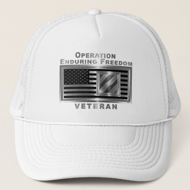 Gorra De Camionero 3.ª División de Infantería "Operación Libertad Dur (Anverso)