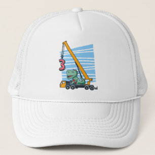 Gorra De Camionero 3.ᵉʳ cumpleaños para niños de 3 años B-day