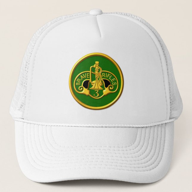 Gorra De Camionero 3.ᵉʳ Regimiento De Caballería Armada (Anverso)