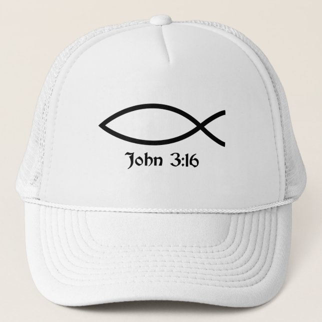 Gorra De Camionero 3:16 de Juan (Anverso)