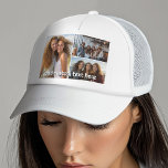 Gorra De Camionero 3 Collage de fotos con 1 línea de texto<br><div class="desc">Esta cuadrícula moderna de 3 fotos con un collage y texto. Añade tus fotos favoritas a este montaje para un divertido encargado de la memoria. Una forma artística de mostrar tus mejores fotos para compartir fotos.</div>