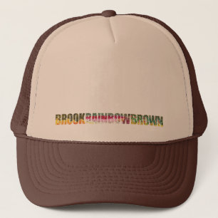 Gorra De Camionero 3 hermosas pieles de trucha