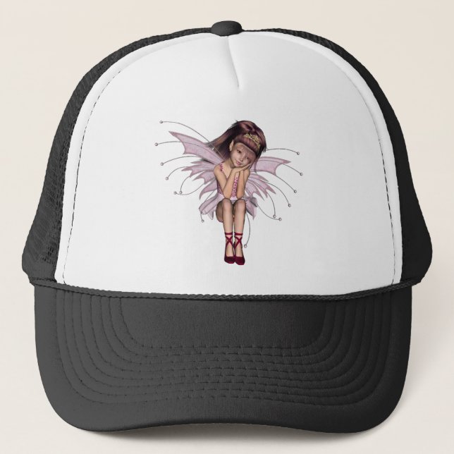 Gorra De Camionero 3D duendecillo rosado 3 (Anverso)