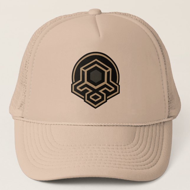 Gorra De Camionero 3D Symmetrical Advanced Art Trucker Hat (Anverso)
