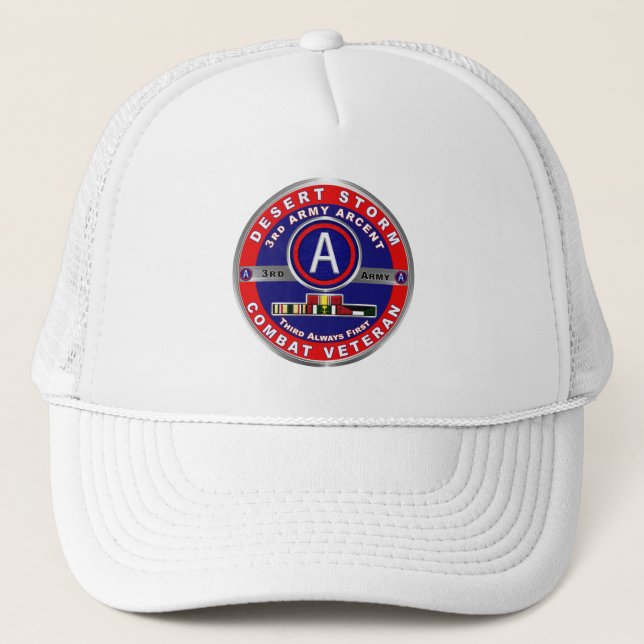 Gorra De Camionero 3er Ejército ARCENT  (Anverso)