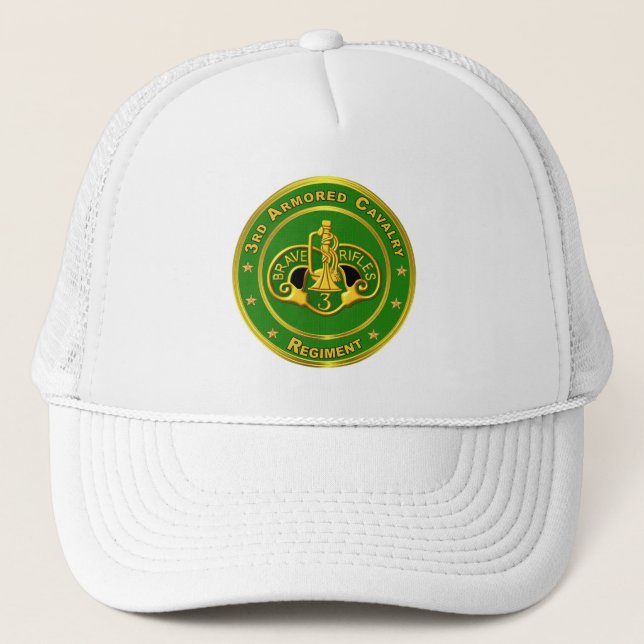 Gorra De Camionero 3er Regimiento de Caballería Blindada  (Anverso)