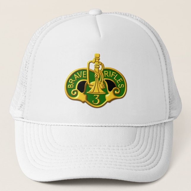 Gorra De Camionero 3er Regimiento de Caballería Blindada  (Anverso)